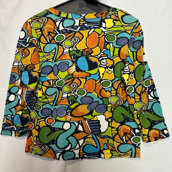 Kaktus Women's Colorful Blouse Size Small - Picture 4 of 5